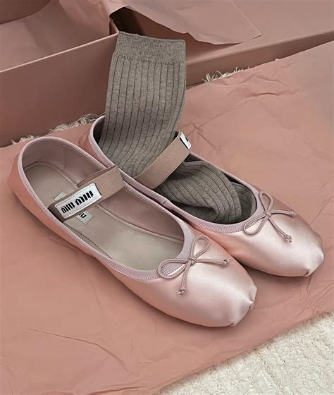 miu miu ballet heels dupe|mini miu ballet flats.